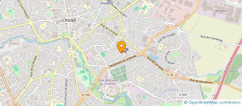 localisation de l'entreprise MONSIEUR ZAYD CHEBBI à CHOLET
