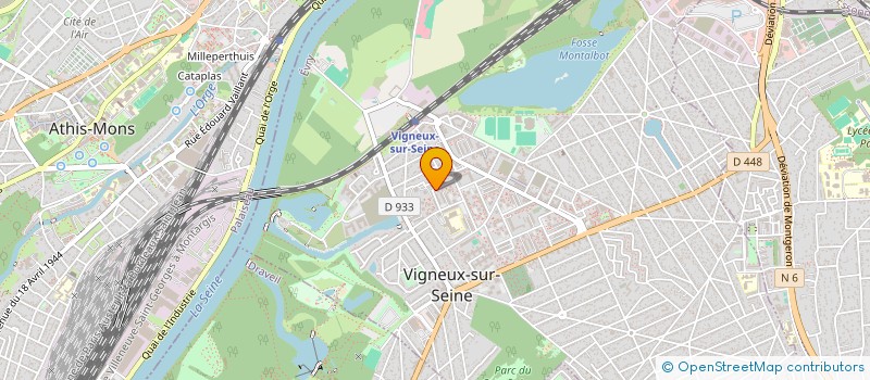 localisation de l'entreprise MONSIEUR ZAYD CROMBEZ à VIGNEUX-SUR-SEINE