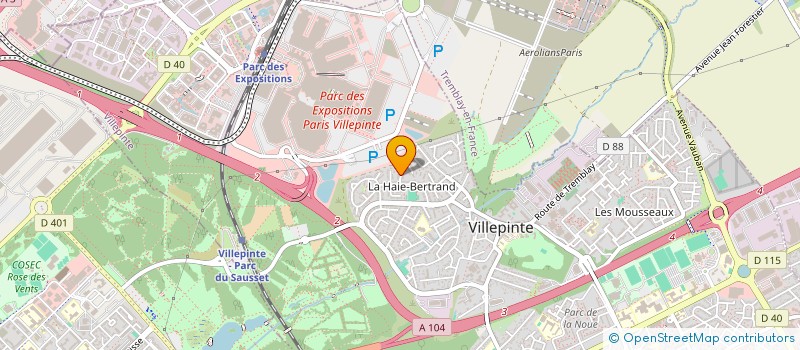 localisation de l'entreprise MONSIEUR ZAYD LAHCINI à VILLEPINTE