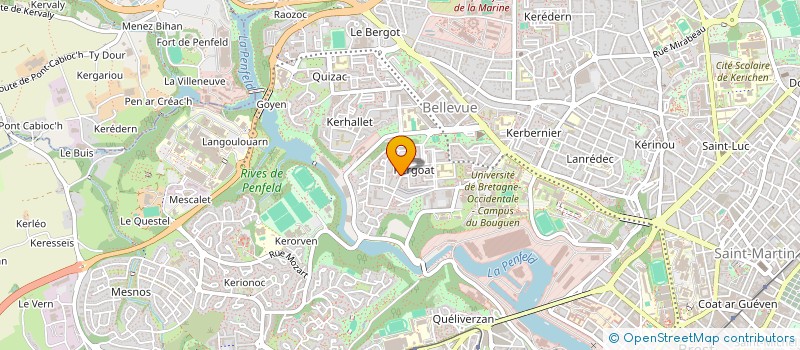 localisation de l'entreprise MONSIEUR ZAYED AMARA à BREST