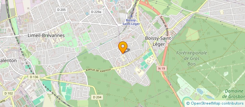 localisation de l'entreprise MONSIEUR ZAYED BABOURA  LIMEIL-BREVANNES