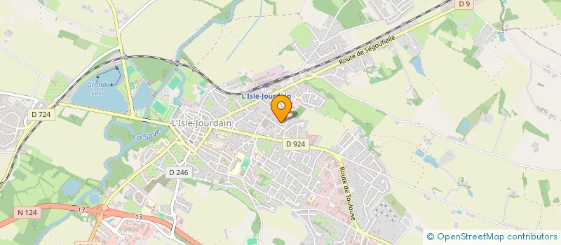 localisation de l'entreprise MONSIEUR ZAZA BERDZENADZE  L'ISLE-JOURDAIN