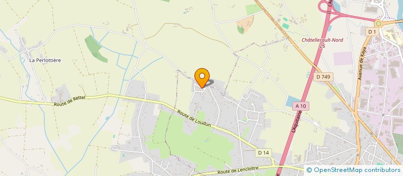 localisation de l'entreprise MONSIEUR ZBIGNIAW BIALY  CHATELLERAULT