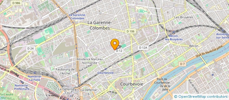 localisation de l'entreprise MONSIEUR ZBIGNIEW CIECHANOWSKI à COURBEVOIE