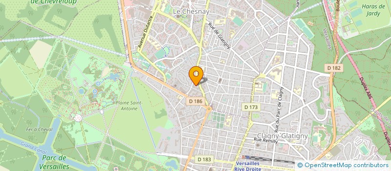 localisation de l'entreprise MONSIEUR ZBIGNIEW GURDAK  LE CHESNAY-ROCQUENCOURT