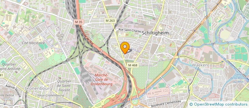 localisation de l'entreprise MONSIEUR ZBIGNIEW KOSCIELAK  SCHILTIGHEIM