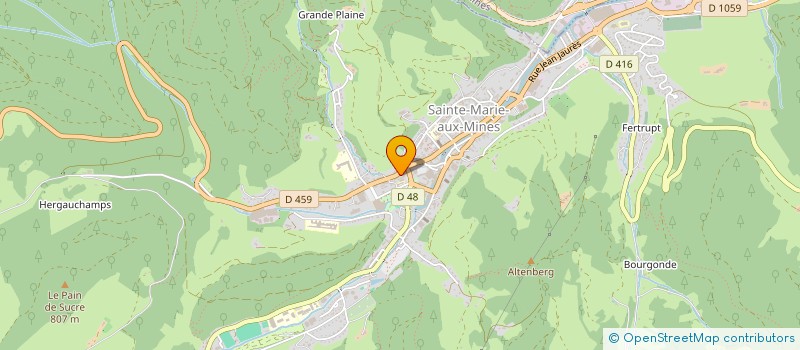 localisation de l'entreprise MONSIEUR ZBIGNIEW KOZLOWSKI  DAMBACH LA VILLE