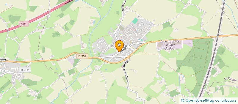 localisation de l'entreprise MONSIEUR ZBIGNIEW ORKISZ  COULANS-SUR-GEE