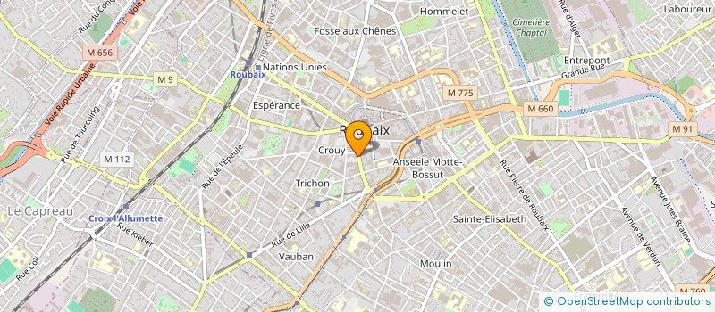 localisation de l'entreprise MONSIEUR ZBIGNIEW ZAZULAK  ROUBAIX