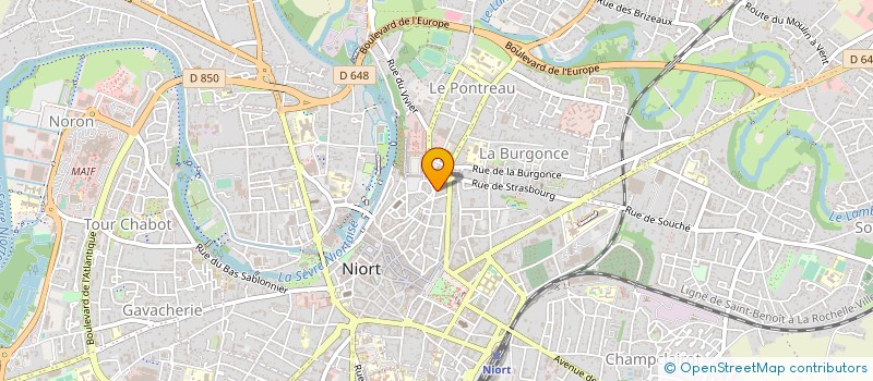 localisation de l'entreprise MONSIEUR ZDENKO CERVENAK  NIORT