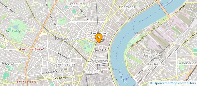 localisation de l'entreprise MONSIEUR ZDRAVKO BALKANSKI  BORDEAUX