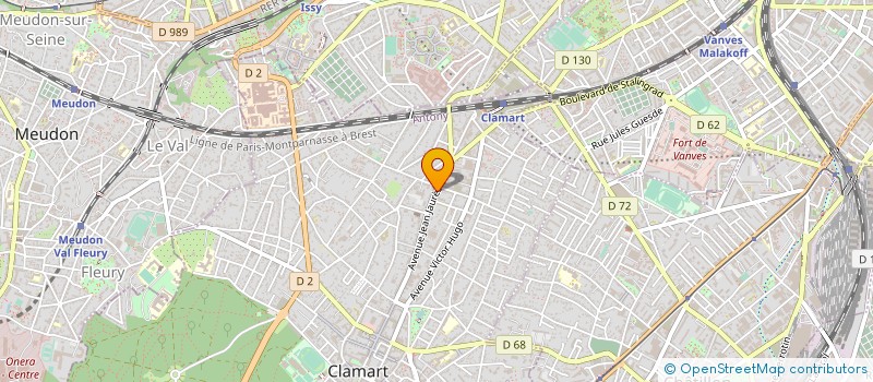 localisation de l'entreprise MONSIEUR ZDRAVKO SAVIC à CLAMART