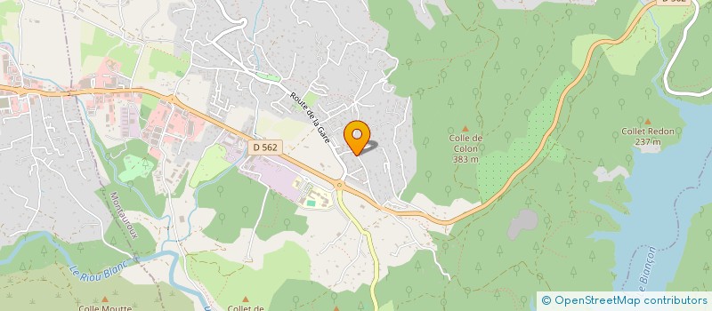 localisation de l'entreprise MONSIEUR ZDZISLAW GRABOWSKI  MONTAUROUX