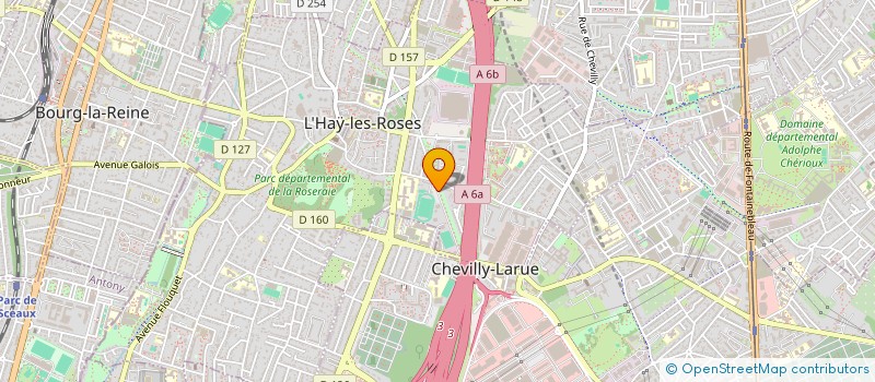 localisation de l'entreprise MONSIEUR ZEA GUEBRI  L'HAY-LES-ROSES