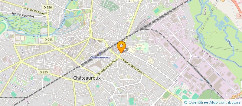 localisation de l'entreprise MONSIEUR ZEANE CHAIMA à CHATEAUROUX