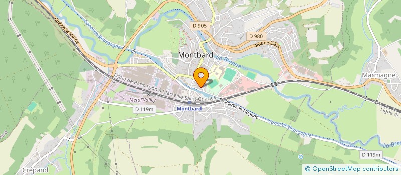 localisation de l'entreprise MONSIEUR ZECIR JUSUFI à MONTBARD