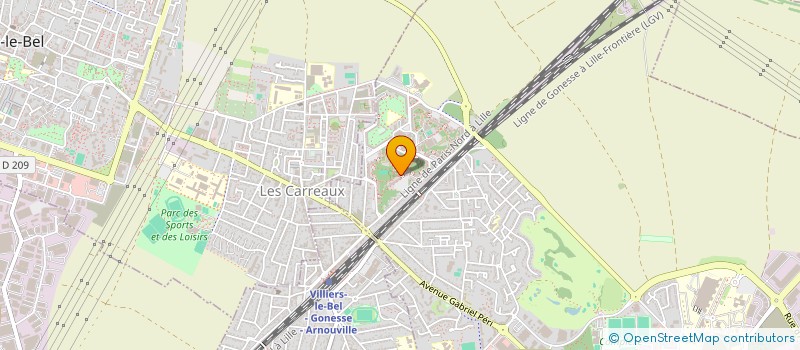 localisation de l'entreprise MONSIEUR ZEESHAN ALI à GONESSE