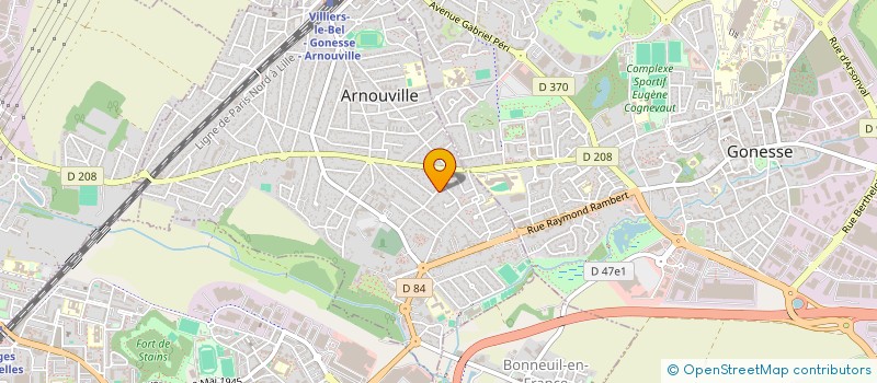 localisation de l'entreprise MONSIEUR ZEFFERINO MONTIRONI à ARNOUVILLE