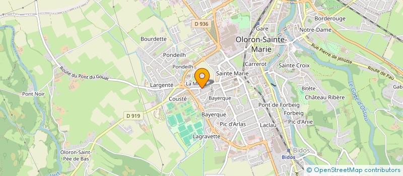 localisation de l'entreprise MONSIEUR ZEHAL RIBANI à OLORON-SAINTE-MARIE