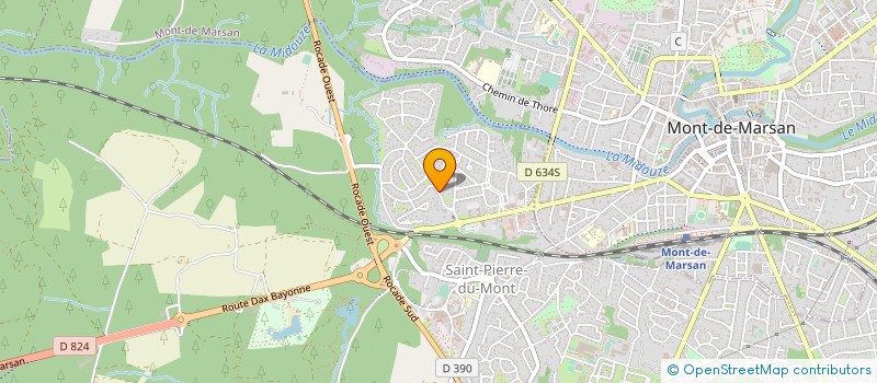 localisation de l'entreprise MONSIEUR ZEHIR JONAHI  SAINT-PIERRE-DU-MONT