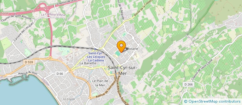 localisation de l'entreprise MONSIEUR ZEIAD NEMER à SAINT-CYR-SUR-MER