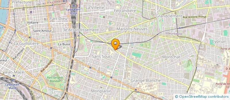 localisation de l'entreprise MONSIEUR ZEIDANE AGBANRIN  LYON