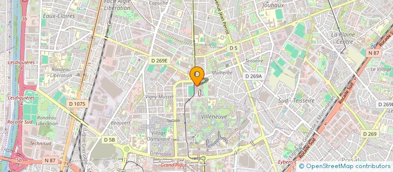 localisation de l'entreprise MONSIEUR ZEIDANE SAADA  GRENOBLE