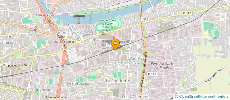 localisation de l'entreprise MONSIEUR ZEIN AZAWI  VAULX-EN-VELIN