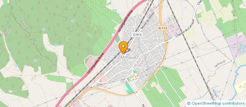 localisation de l'entreprise MONSIEUR ZEINEDDINE CHALA  MILHAUD