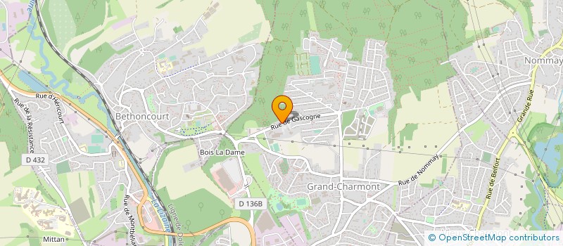 localisation de l'entreprise MONSIEUR ZEINEL EKINCI  GRAND-CHARMONT