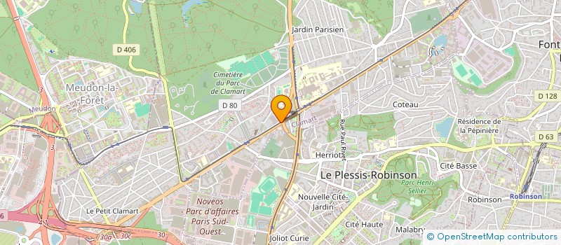 localisation de l'entreprise MONSIEUR ZEITOUN RUBEN à CLAMART