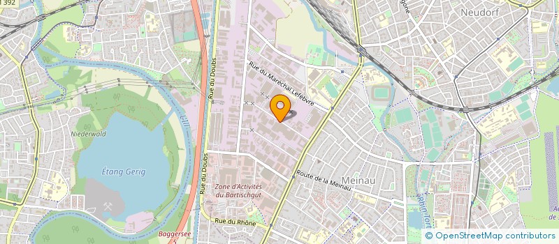 localisation de l'entreprise MONSIEUR ZEKAI CINBAS à STRASBOURG