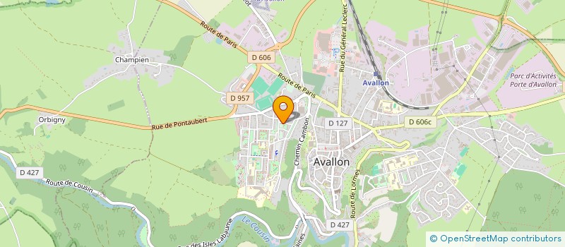 localisation de l'entreprise MONSIEUR ZEKERIYA ODABAS à AVALLON