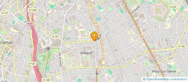 localisation de l'entreprise MONSIEUR ZEKI DEMIREL à VILLEJUIF