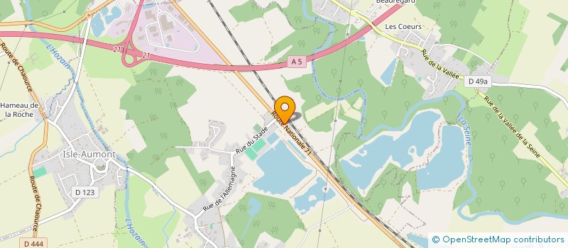 localisation de l'entreprise MONSIEUR ZEKO CUNA  SAINT-THIBAULT