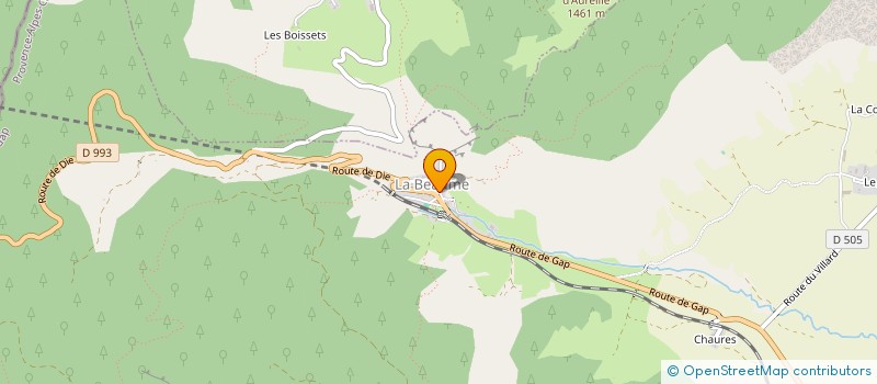 localisation de l'entreprise MONSIEUR ZELIE MEYSENQ  LA BEAUME