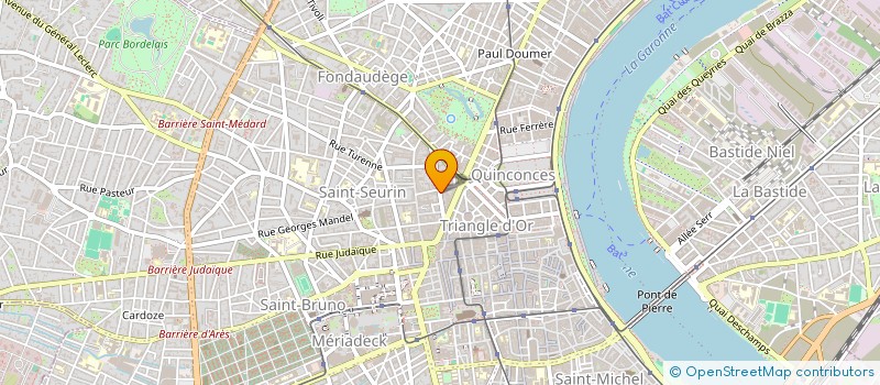 localisation de l'entreprise MONSIEUR ZELIMIR BOZIC à BORDEAUX