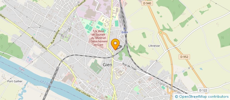 localisation de l'entreprise MONSIEUR ZELIMKHAN GAYRBEKOV à GIEN