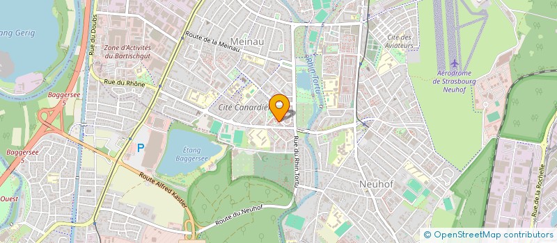 localisation de l'entreprise MONSIEUR ZELIMKHAN KAGUIROV à STRASBOURG