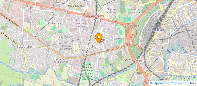 localisation de l'entreprise MONSIEUR ZELIMKHAN SADAIEV à STRASBOURG