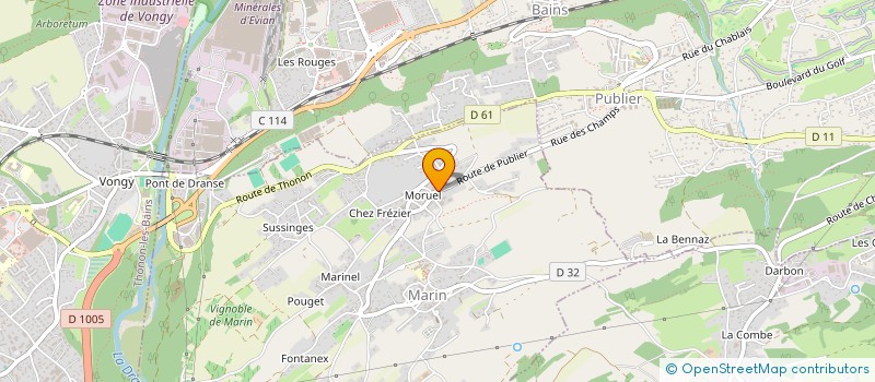localisation de l'entreprise MONSIEUR ZELJKO BIJELIC à MARIN