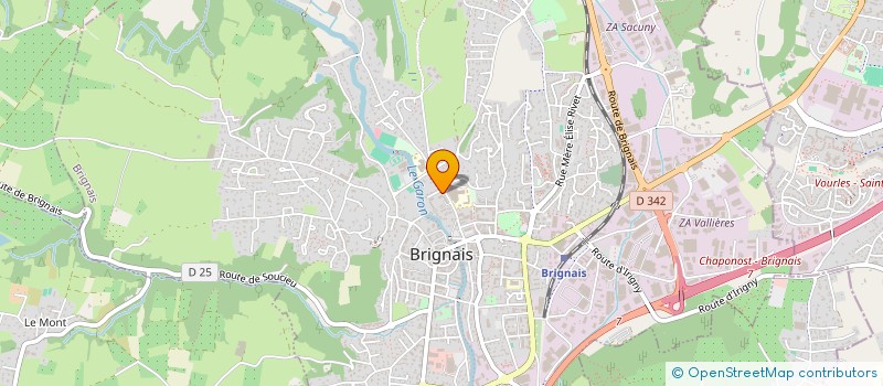 localisation de l'entreprise MONSIEUR ZELJKO KAPETANOVIC  BRIGNAIS