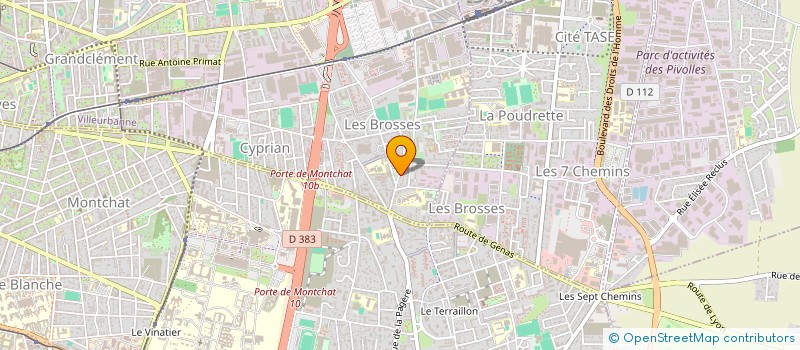 localisation de l'entreprise MONSIEUR ZEN CELA à VILLEURBANNE