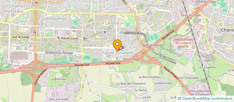 localisation de l'entreprise MONSIEUR ZENAGUI BOUAZZA  RENNES