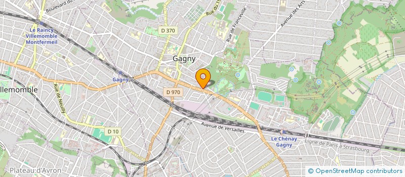 localisation de l'entreprise MONSIEUR ZENGO MANUEL à GAGNY