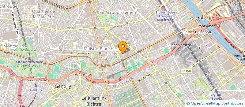 localisation de l'entreprise MONSIEUR ZENGTAO YANG  PARIS