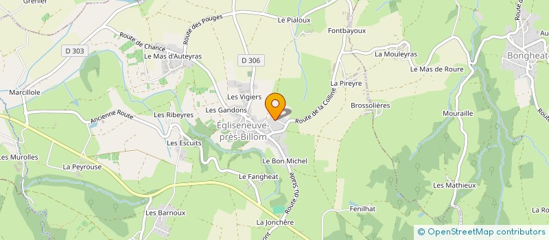 localisation de l'entreprise MONSIEUR ZENO BISIO  EGLISENEUVE-PRES-BILLOM