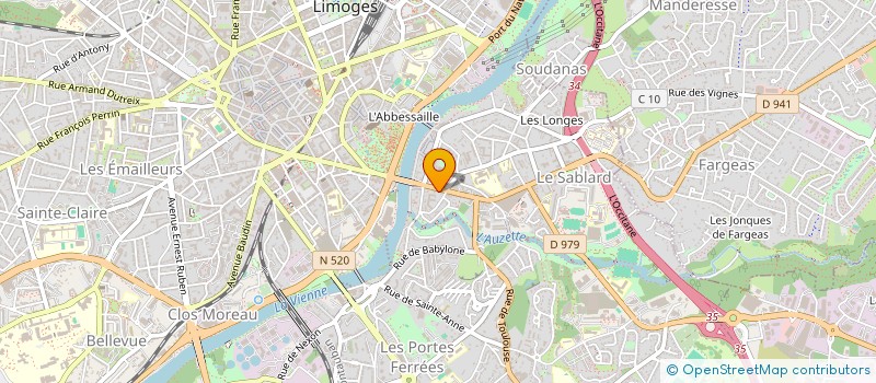 localisation de l'entreprise MONSIEUR ZEPH NGADJUI à LIMOGES
