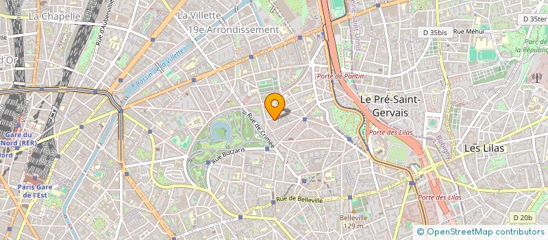 localisation de l'entreprise MONSIEUR ZEPHIR TORRES  PARIS