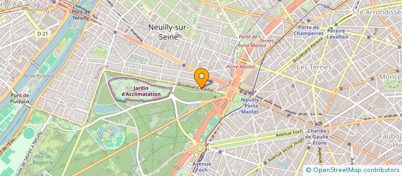 localisation de l'entreprise MONSIEUR ZEPHIRIN TCHIMBOUKA à NEUILLY-SUR-SEINE